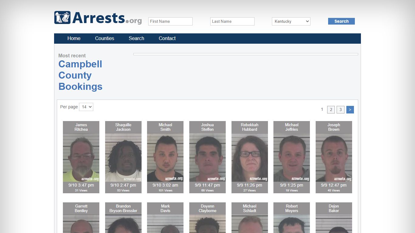 Campbell County Arrests and Inmate Search